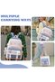 5-Piece School Backpack Set, Cute Casual Student Backpack with Tote Bag, Pencil Case, Crossbody Bag & Coin Purse, Lightweight Large Capacity Daypack for Girls Boys - 6