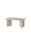 Sam Coffee Table 100cm W - Travertine - 4
