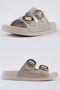 Women's Leather Slippers Thick Lightweight and Comfortable Sole Non-Slip Orthopedic Shoes Comfort Summer Beach Mom - 7