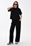 Women's T-Shirt Pants Modal Set 260521 - 2