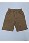 3-Piece Beige Capri-Shorts School and Casual 2 Yarn Combed Cotton - 4