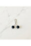 Scarf Shawl Clip 2 Pieces Different Model Clips Women's Hijab Accessory Needle Black Dark Silver - 2