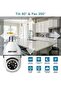Intelligent WiFi Cradle Headcamera 2MP Smart Bulb E27 Security Camera: 360° PTZ Panoramic View - 2