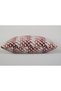 Modern Geometric Patterned Decorative Throw Pillow Cover Powdered Dried Rose - 7