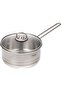 Infinity Stainless Steel Sauce Pan 3 Ltr / 20 cm | Induction Compatible Covered Sauce Pan | PR77377