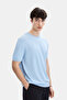 Blue Men's Knitwear Polo T-Shirt B35S40019 - 3