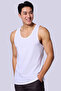 Men's 4-Piece Cotton & Modal Daily Standard Size Undershirts - Soft & Breathable Fabric - 4