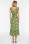 Women's Plus Size Polka Dot Flounce Beach Set V-Neck Sleeveless Long Skirt 100% Viscose Daily Comfortable - 5
