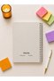 A5 Cellophane Covered Cover, 1 Piece Lined 80 Sheets, 80 Gram Notepad - 4