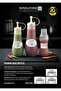 720ml Condiment Squeeze Bottles with Twist on Caps and Measurement RF13164 Leakproof Squish Reusable Plastic Sauces Oil Containers Dispenser for Ketchup, BBQ, Grilling, Salad Dressing