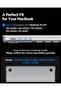 Air Skin for MacBook Pro 16 inch Case M5/M4/M3/M2/M1 Pro Max 2026/2025-2021 Ultra Slim Thin Cover Translucent Matte Protective Shell - Frost Clear - 2