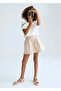 Girl's Pleated Shorts Skirt 6902 - 3
