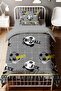 Football Passion Patterned Single Baby Kids Bedding Set - 2