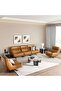 Delano Swivel Chair - Brown - 6