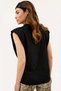 Girls Black Padded T-Shirt Sh388 - 8