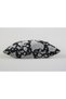 Modern Abstract Patterned Decorative Throw Pillow Cover Black and White - 6