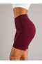 Women's Diver Fabric High Waist Shorts Leggings - 4