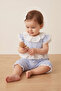 Seasonal Baby Girl Blomline Bow Detailed Jumpsuit - 3