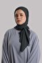 وشاح كلاسيكي سادة من قماش الأنثراسايت بخياطة إيطالية، قماش مريح سادة 202209_25