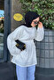 Ecru Wide Sleeve Embroidered Tunic - 4
