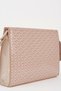 Women's Petunya Textured Mink Lined Faux Leather Wrist Strap Portfolio Handbag and Clutch Bag - 4