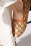 Sisferte çenber braided women's ballet flats - tan - 3