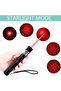 JD-303 Rechargeable Red Laser Pointer with Key Lock, Star Cap, USB Charger for Presentations - 4