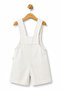 Girl's Summer Knitted Denim Shorts Jumpsuit - 4