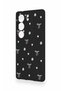 Vivo V29 Compatible Mini Bow Black Patterned Silicone Case - 4
