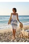 Women's Standard Size Adjustable Strap Viscose Beach Dress Swimsuit Cover up