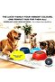 Lucky Antislip Round Pet Bowl for Dogs & Cats – Durable BPA-Free Plastic Feeding Bowl, Blue - 2