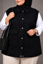 Plus Size Hijab Gabardine Vest - 2