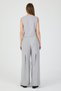 Relaxed Fit Palazzo Pants and V-Neck Vest Button Closure Suit # Tk0398 - 8