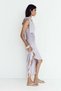 Scarf-detail satin dress - 3