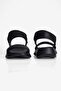 Women's Sandals Lightweight Comfort Sole Elastic Band Daily Elyra Black - 4