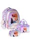 Triple Primary School School Bag Set - Pink - Friends Printed - Girls - Setwg-W6054A