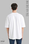 Unisex Crew Neck Snoopy Sunflower Printed Cotton Oversize Short Sleeve T-Shirt - 5