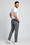 Men's Baggy Sweatpants – Elastic Waist, Pocket Detail, Wide Legs - 6