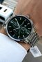 Original 2 Year Warranty Men's Wristwatch Steel Band 3 Atm Water Resistant