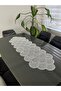 French Lace Luxury Tulle Guipure Chic Single Runner 50X140 cm