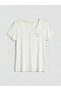 Esvab • Modern & Distinctive Zero Roba Collar Embroidered Women's Pajama Top - 2