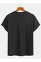 Women's Floral Yoga Design Printed T-Shirt Oversize Loose (1010) - 4