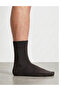 Men's Organic Bamboo Single Sock Socks Anthracite - 3