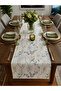 Ada Craft Runner Tablecloth Modern Home Decor Dowry Stain Resistant 40*130 cm