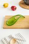 Acrylic Green Countertop Dirty Spoon Holder & Ladle Mat - 4