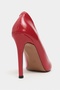 Lunara Red Rustic Patterned Pointed Toe Women's Stiletto - 8