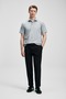 111040234 Hudson Smart Polo Collar T-Shirt Men's T-Shirt Stone - 2