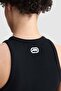 Ecko Red Hailey Slim Fit Crew Neck Printed Women's Black Tank Top - 6