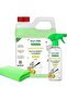 Tile & Grout Cleaner Citrus 500ml + Refill Pack | Professional Tile Joint Cleaner for Bathroom, Kitchen, Floor Tiles, Ceramic, Marble & Grout Stain Removal Spray