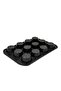 Granite Deep Muffin Tray | Non-Stick 12-Cup Muffin Pans Tin - Carbon Steel Baking Tray for Cupcakes PR48754 - 2